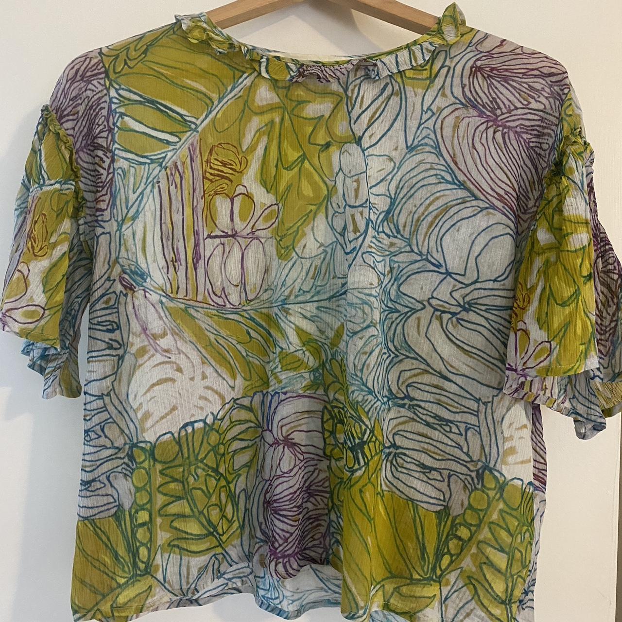 Gorman x Mangkaja Fitzroy river blouse size 8 - Depop