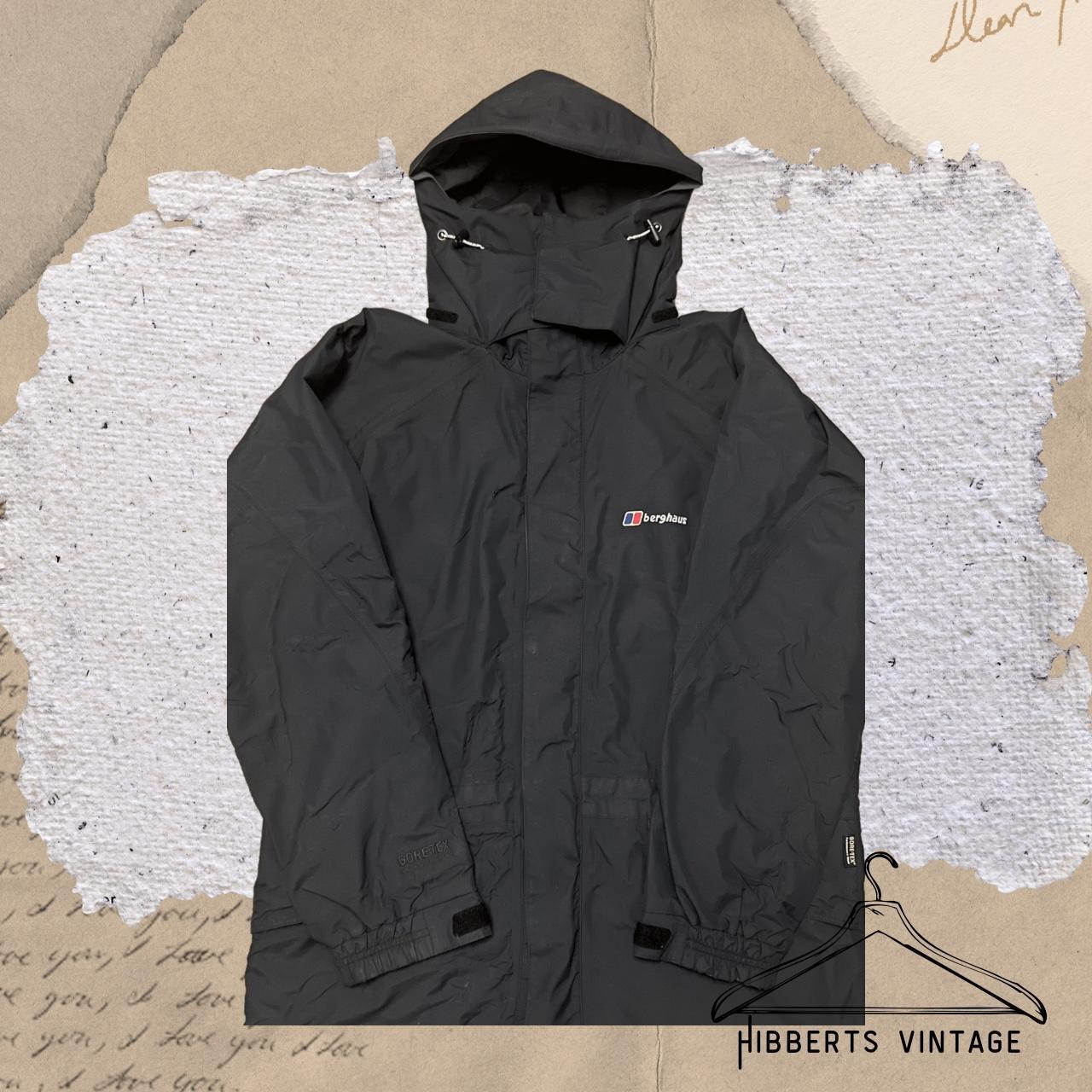 Black Goretex Berghaus Raincoat Jacket... Depop