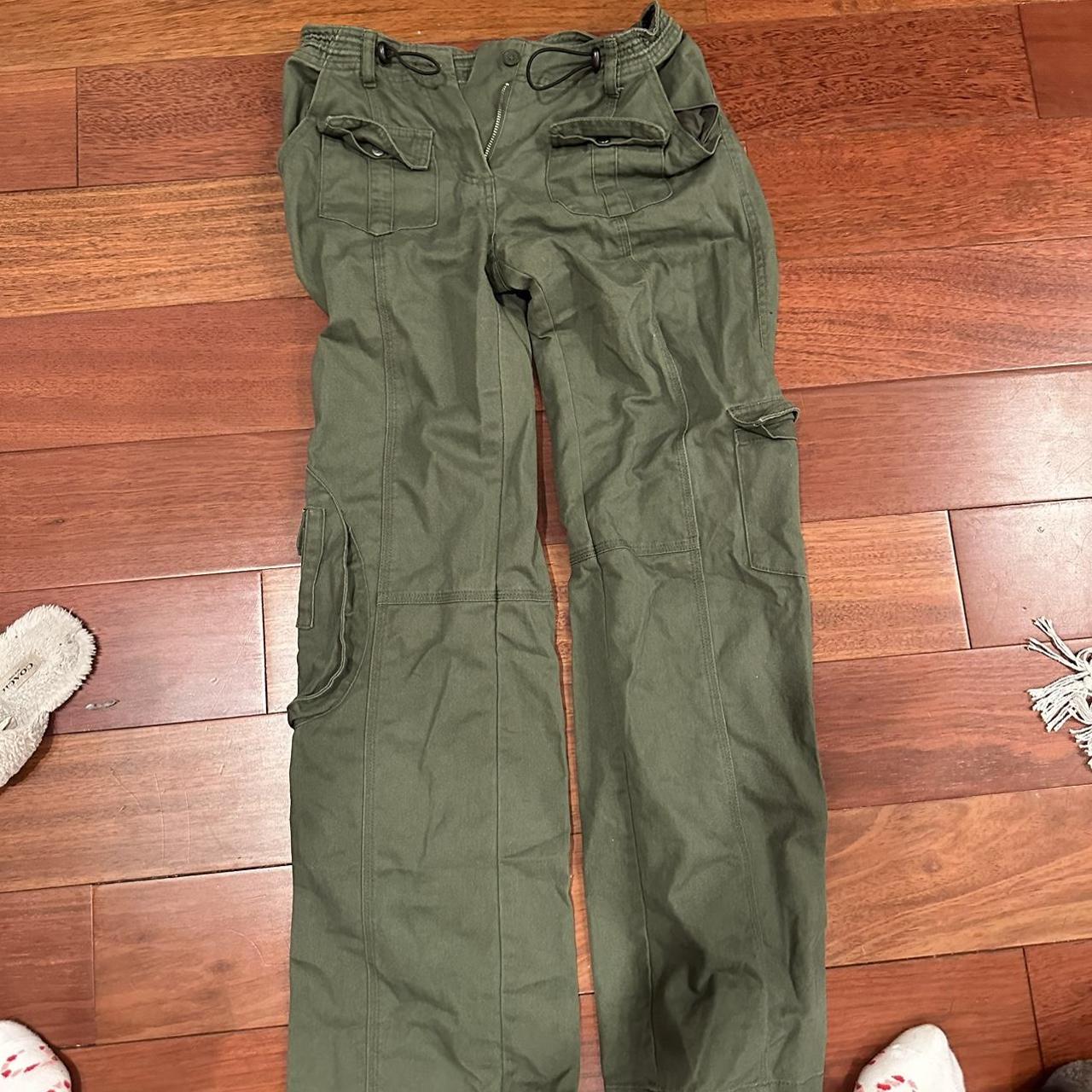 green brandy melville kim pants bnwot never worn no... Depop