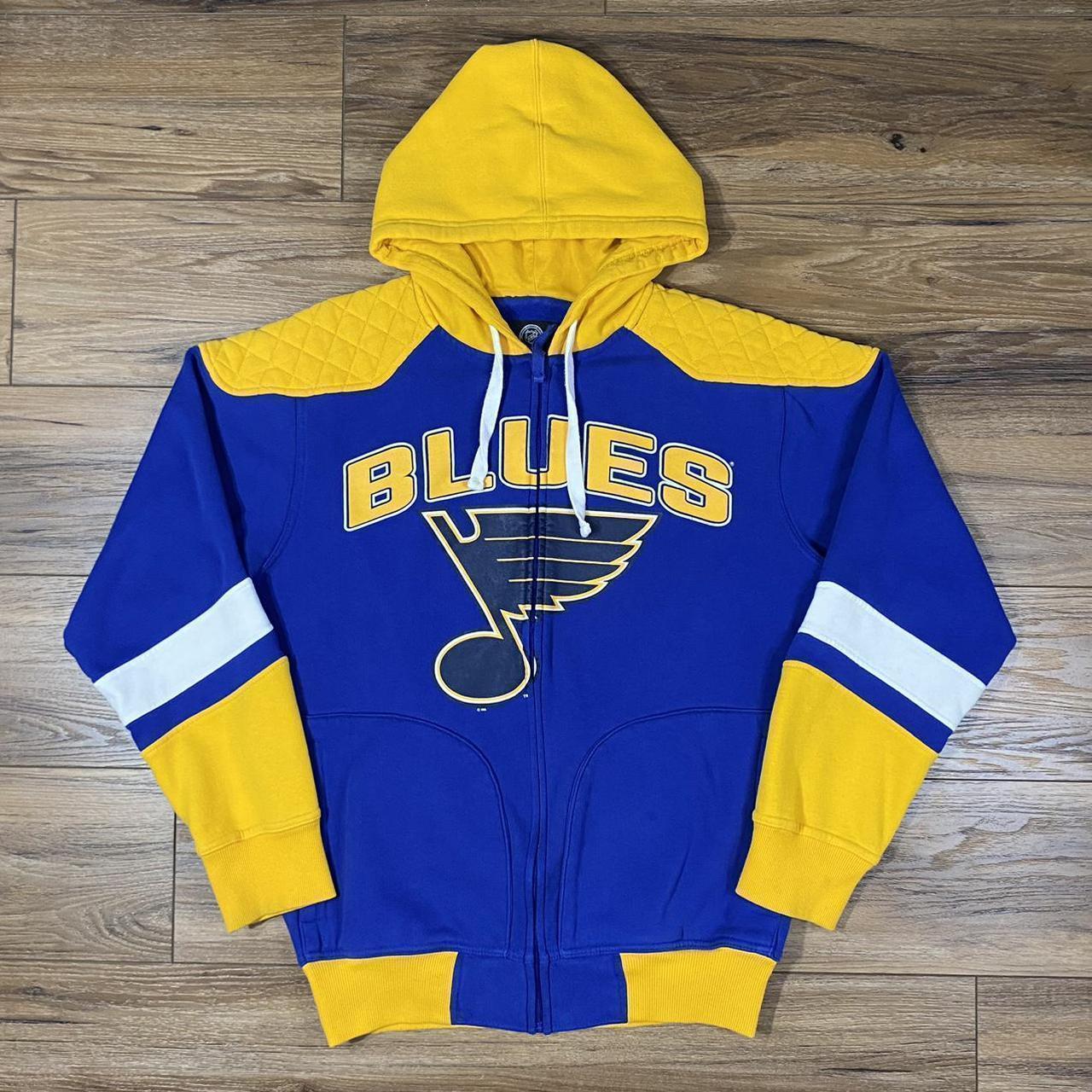 St. Louis Blues hockey hoodie NHL mens 3xl - Depop