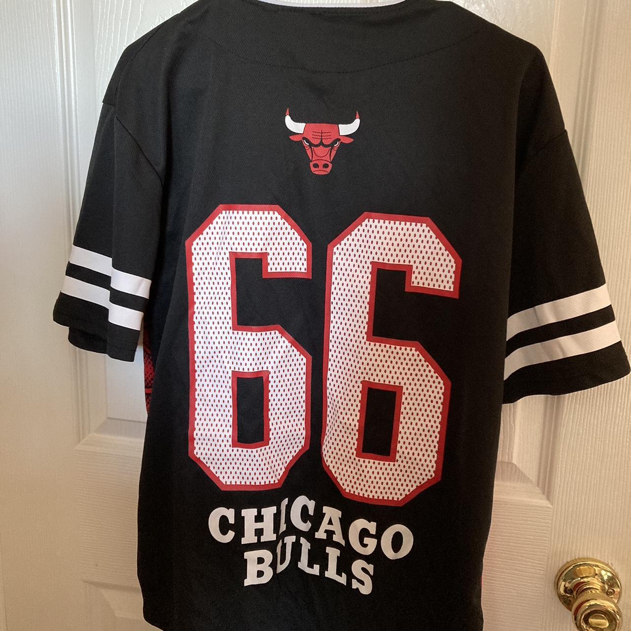 bulls 66 jersey
