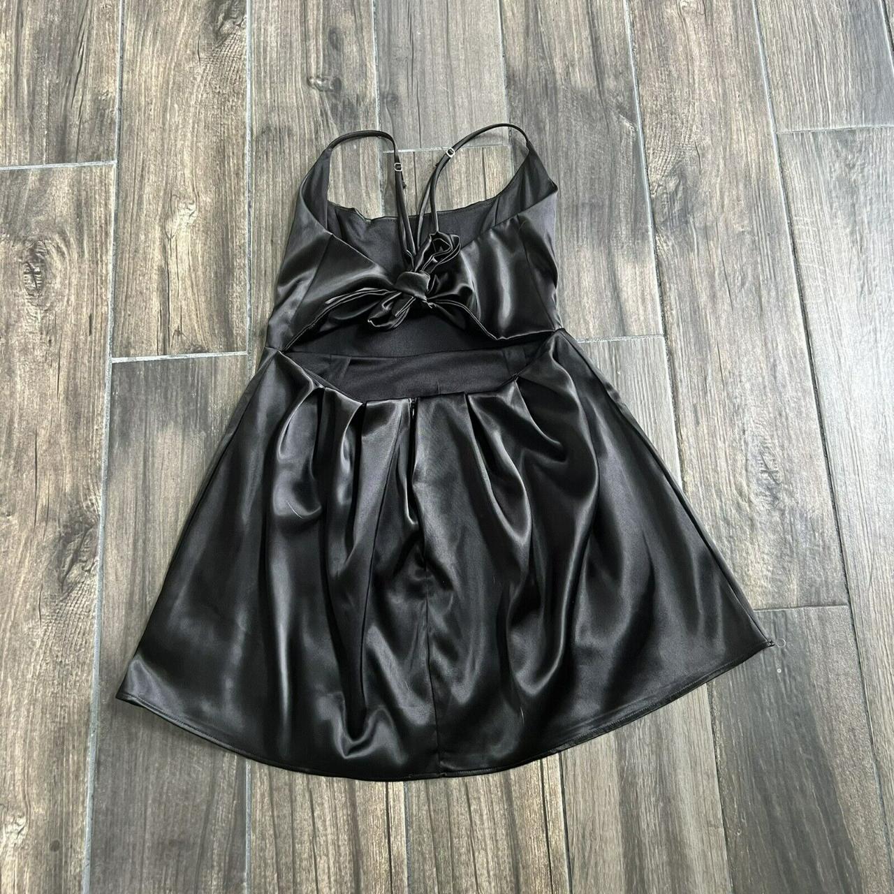 Lucy in the Sky Women's Black Dress Depop