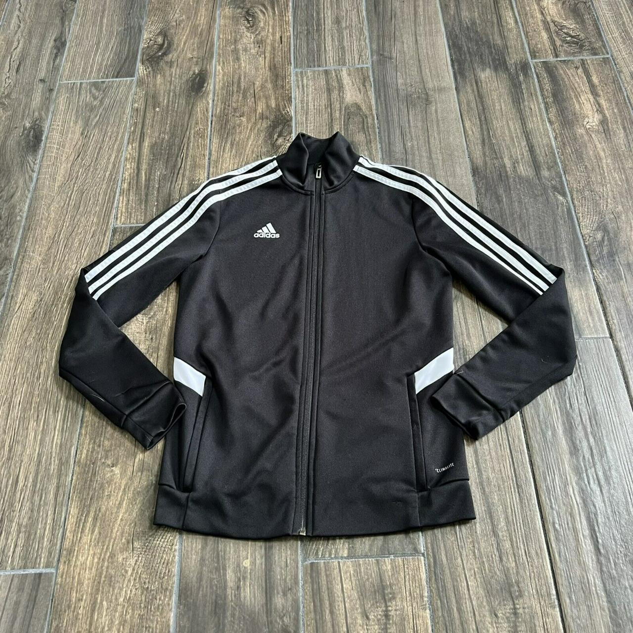 Adidas women's best sale climalite track jacket