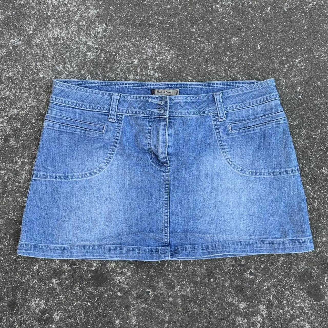 Mini Skirt Denim Skirt Valley Girl Denim Skirt Valley Girl Top