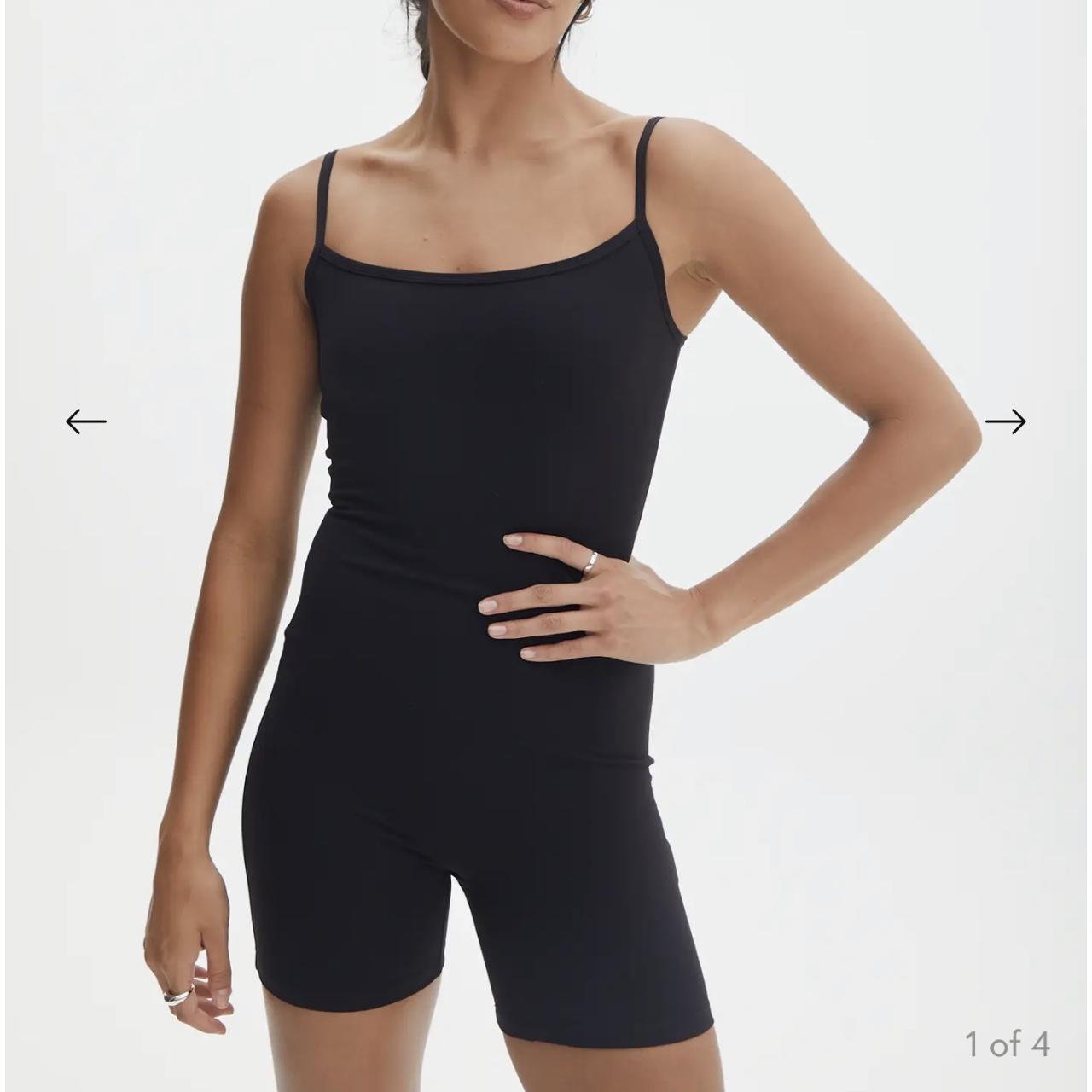 Glassons black unitard XS Depop