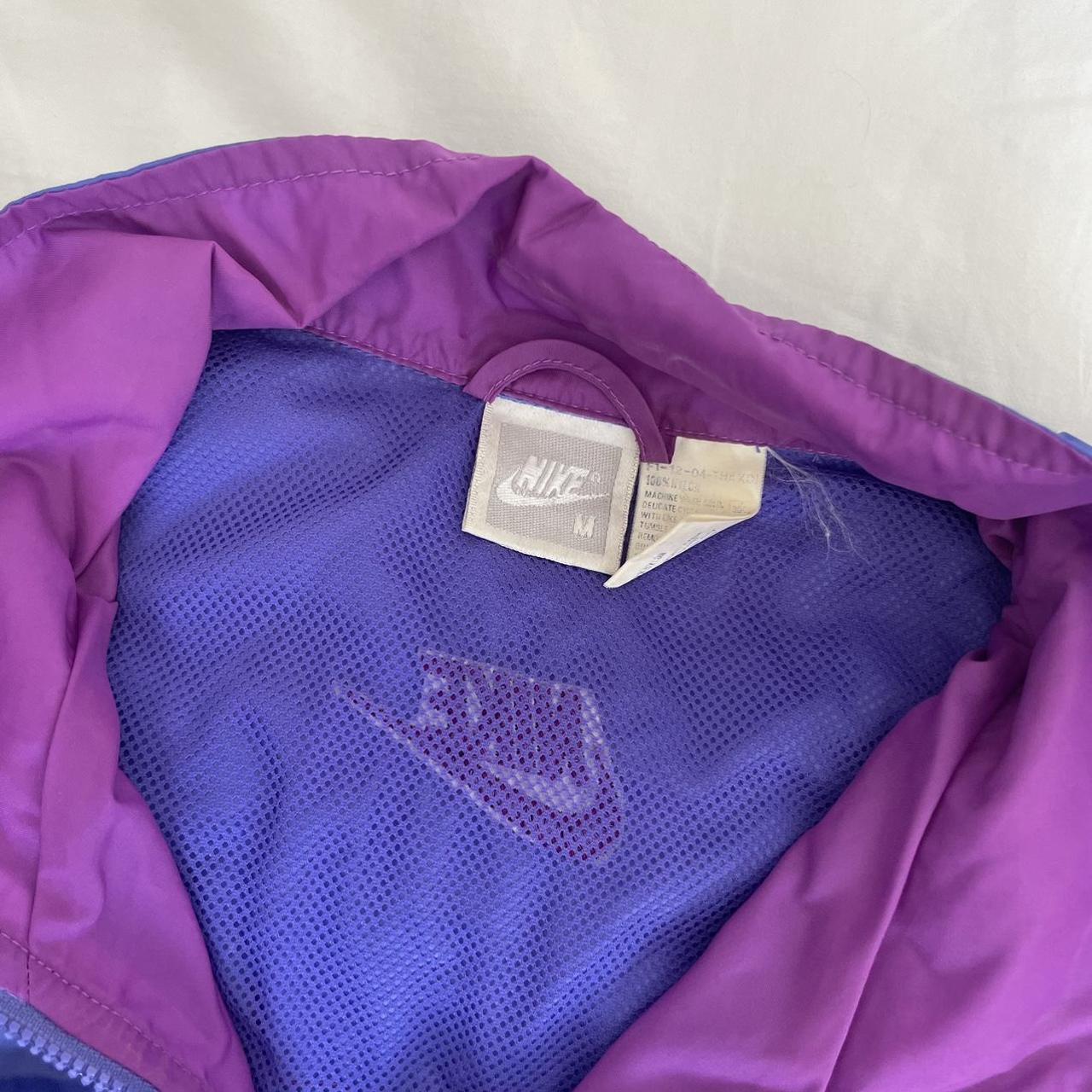 Retro Nike pink and purple windbreaker Bought 2nd... - Depop
