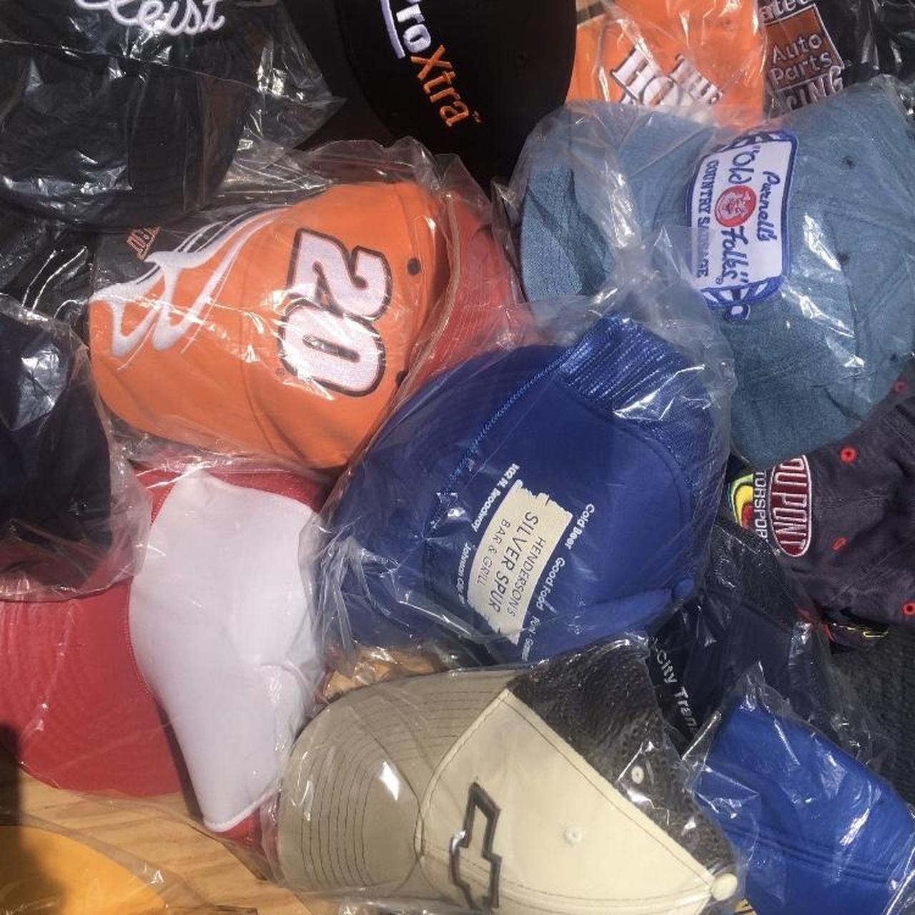 Large Lot Of Vintage And Modern Trucker Hats Good Depop   P0 