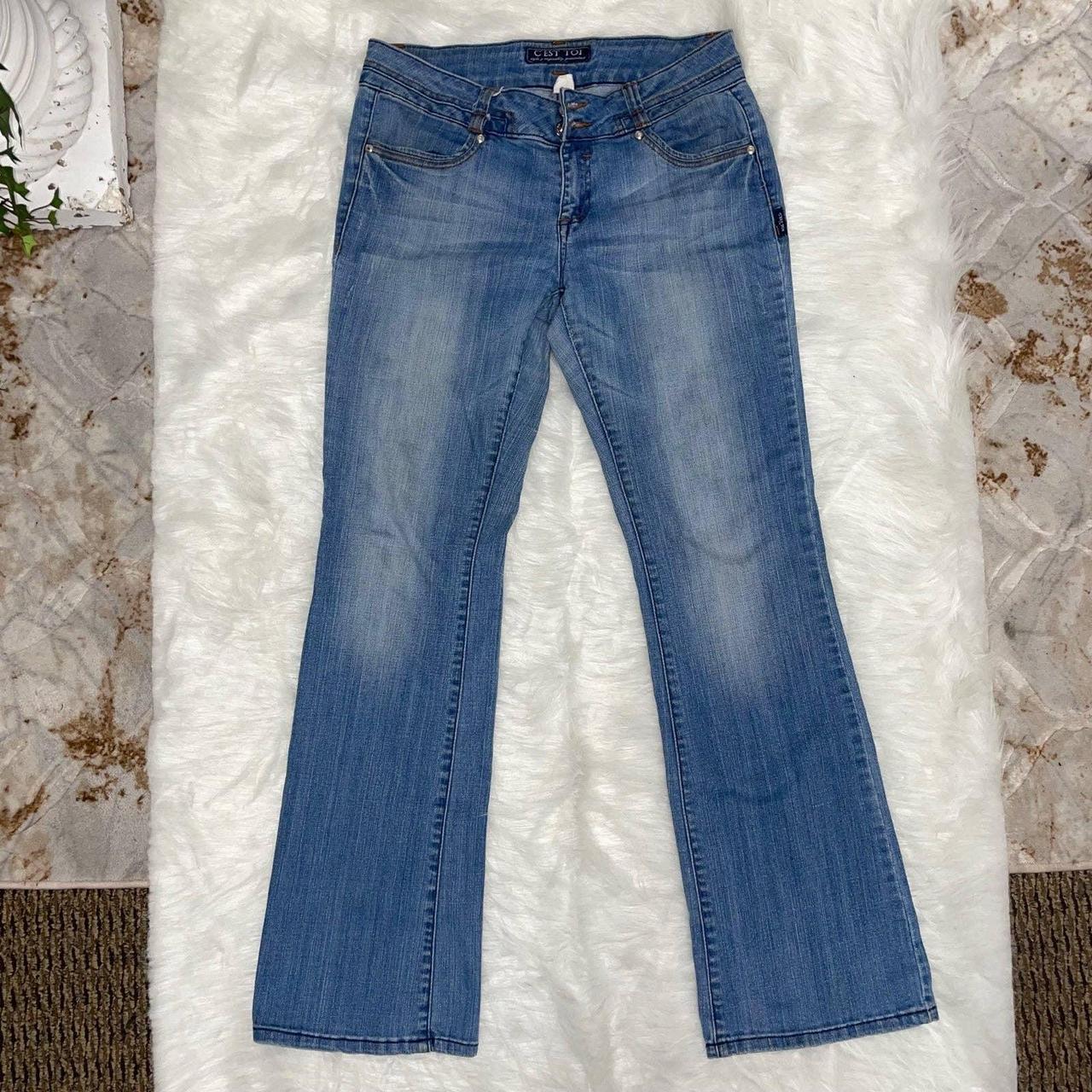 C’est Toi vintage Y2K era bootcut flare jeans size... - Depop