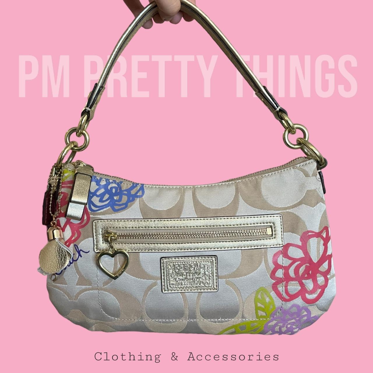 Pink Coach Crossbody Purse - clothing & accessories - by owner