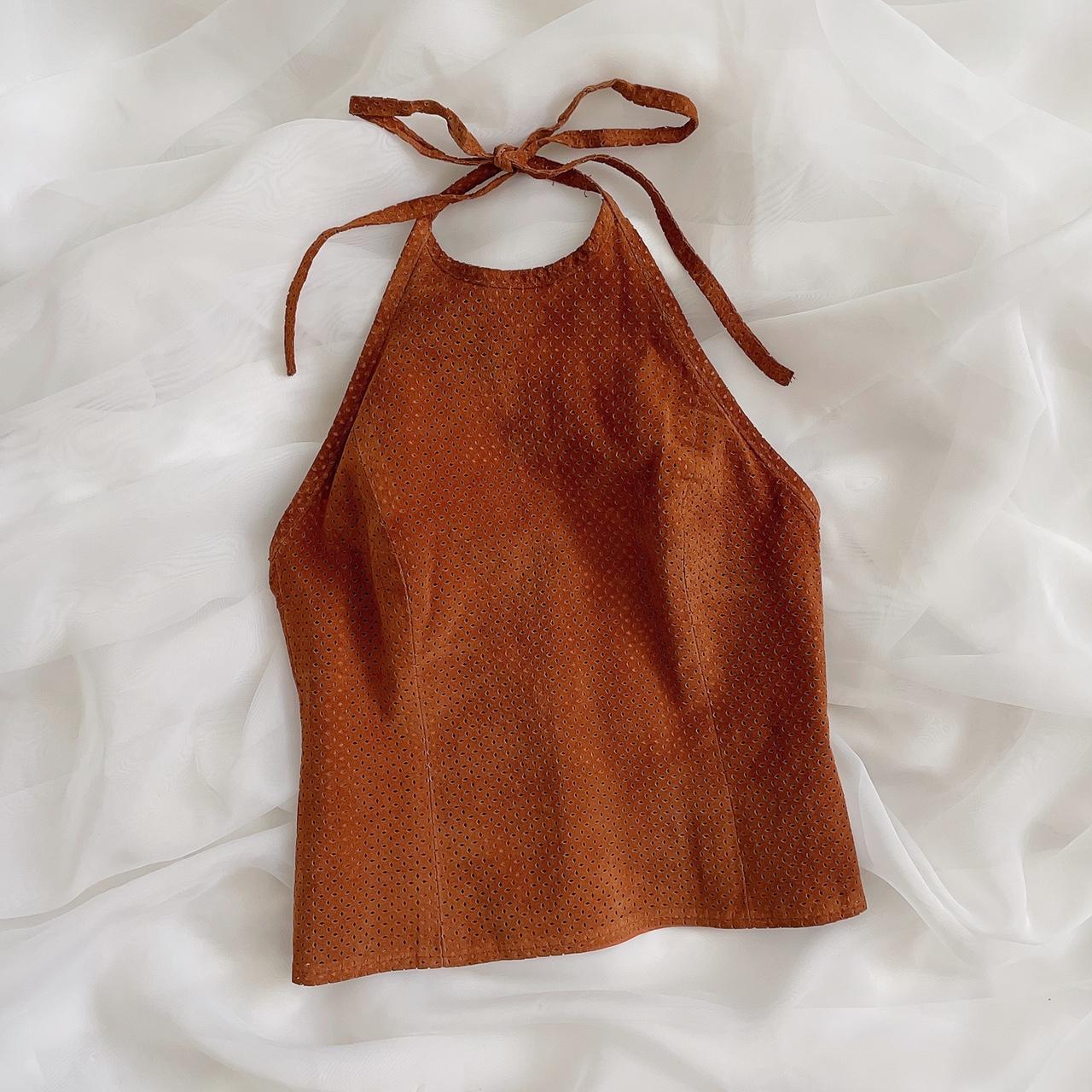 Laundry by Shelli Segal Women's Tan Vest (2)