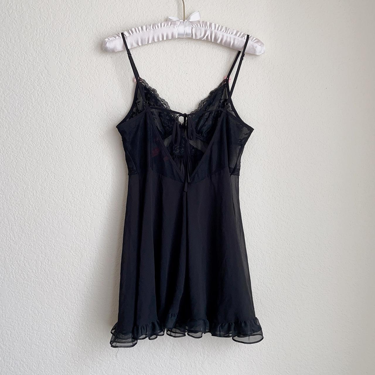 Betsey Johnson 2000s babydoll slip ♡ in excellent... - Depop