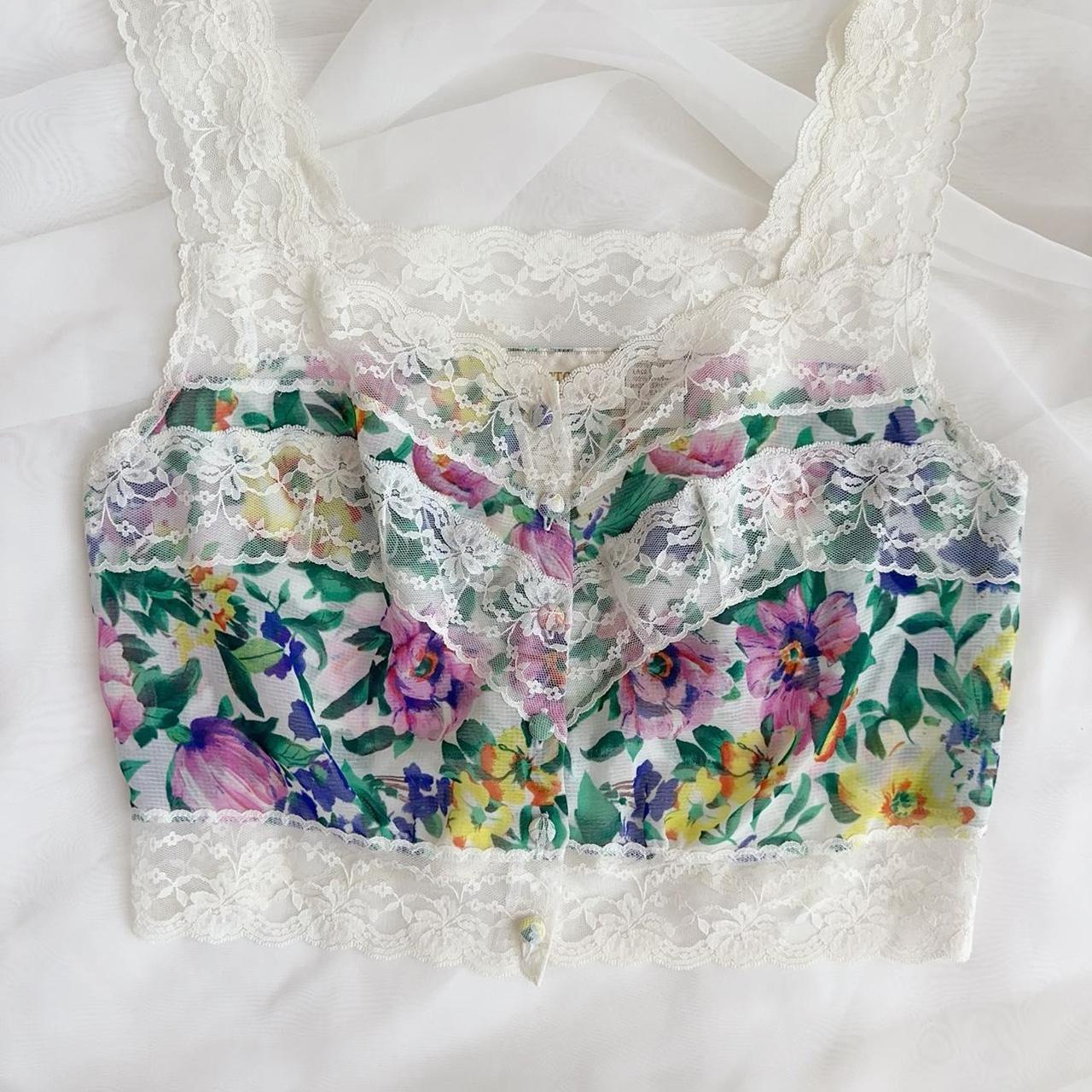 Victoria's Secret Women's Tank top - Multi/White … - image 2