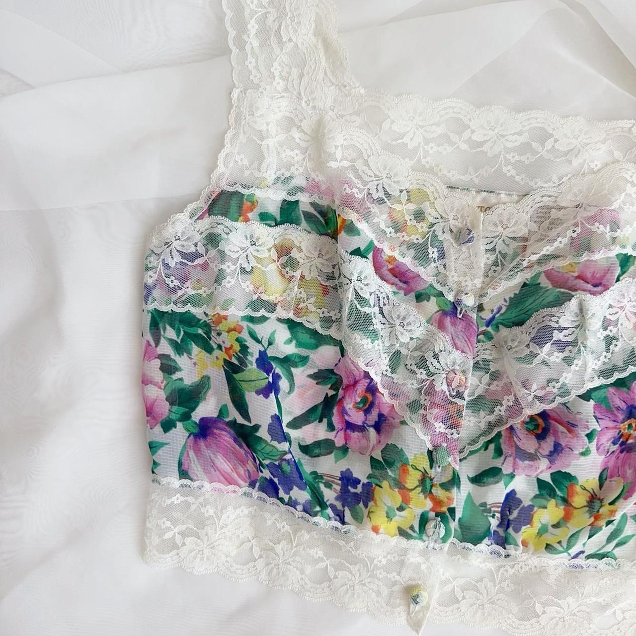 Victoria's Secret Women's Tank top - Multi/White … - image 3