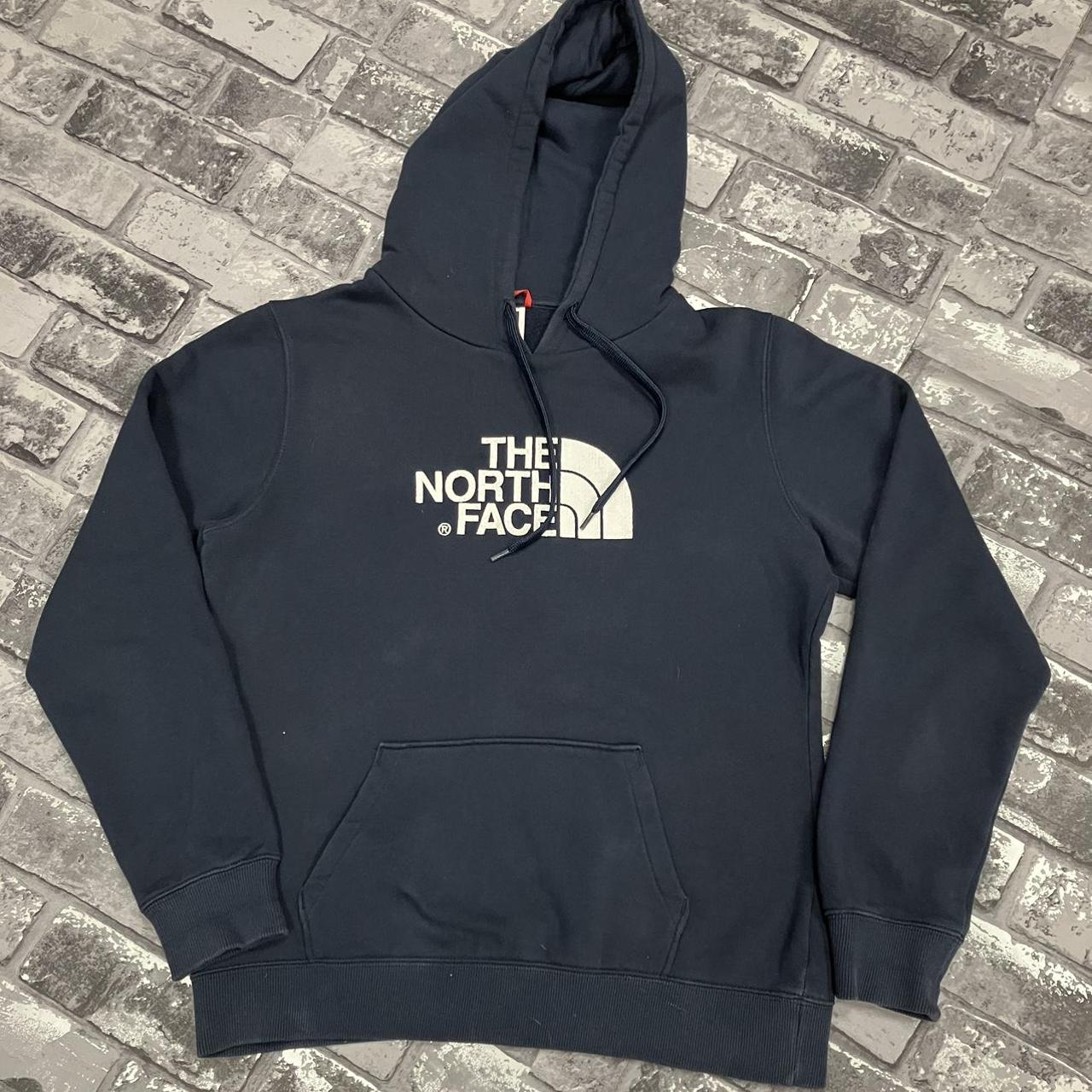 North Face women’s hoodie Measurements:... - Depop