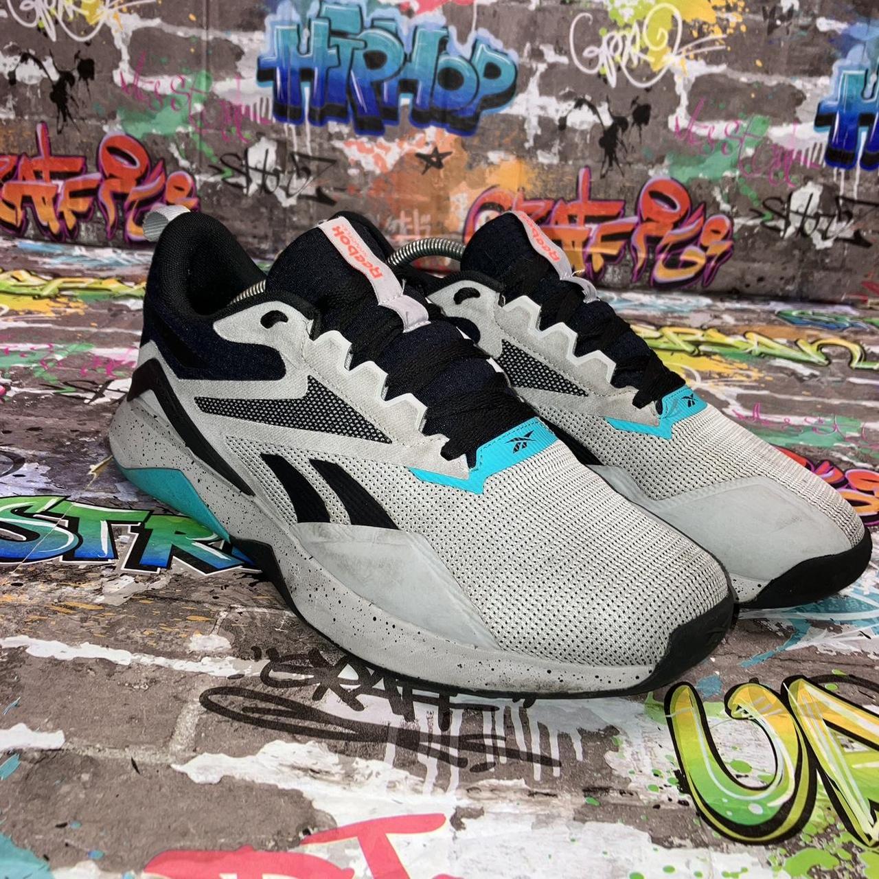 Reebok ortholite grey trainers with comfort footbed... - Depop