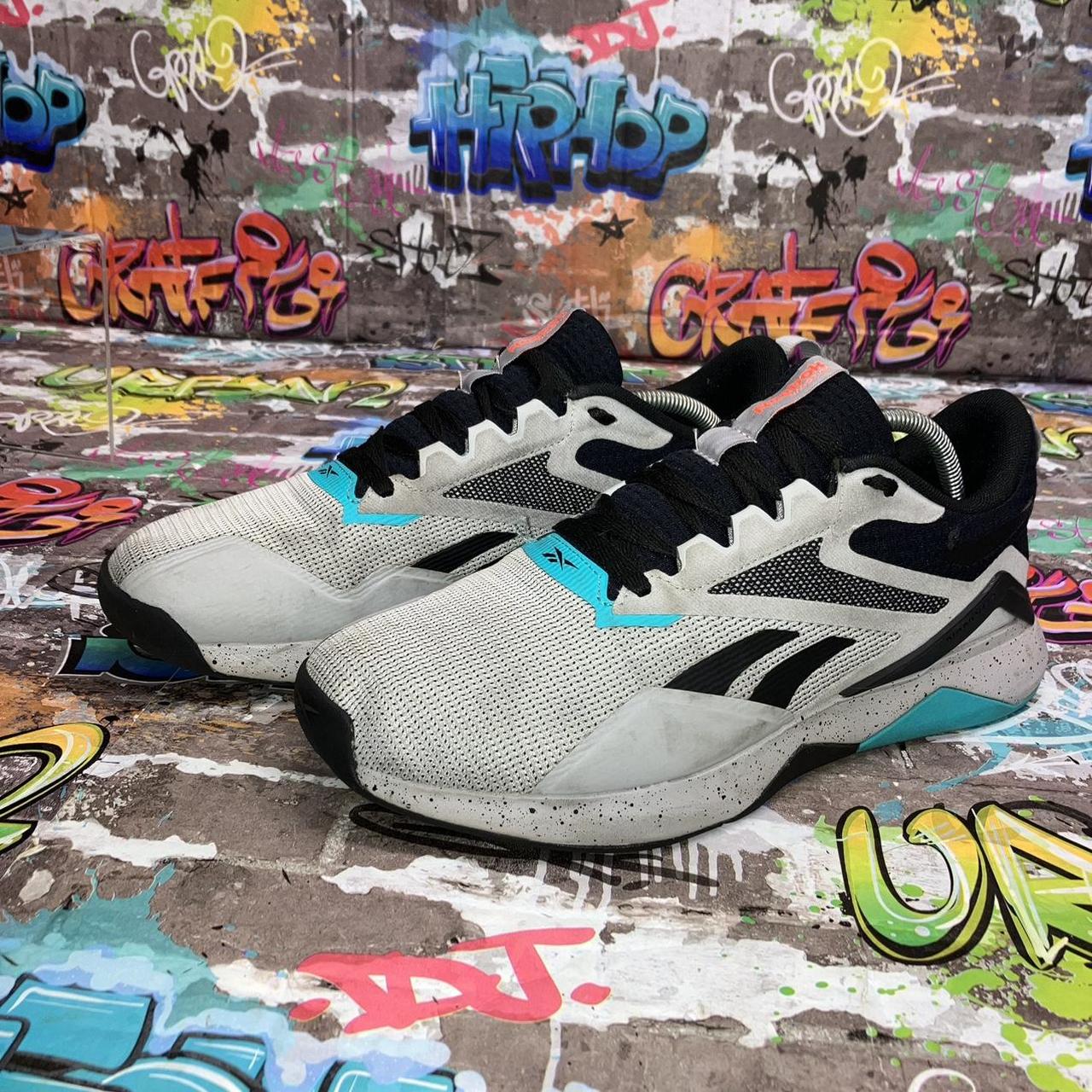 Reebok ortholite grey trainers with comfort footbed... - Depop