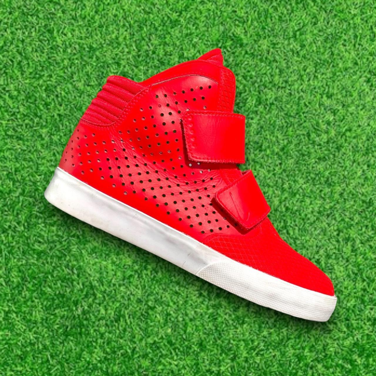 Nike Flystepper 2K3 Action Red White Trainers. Depop