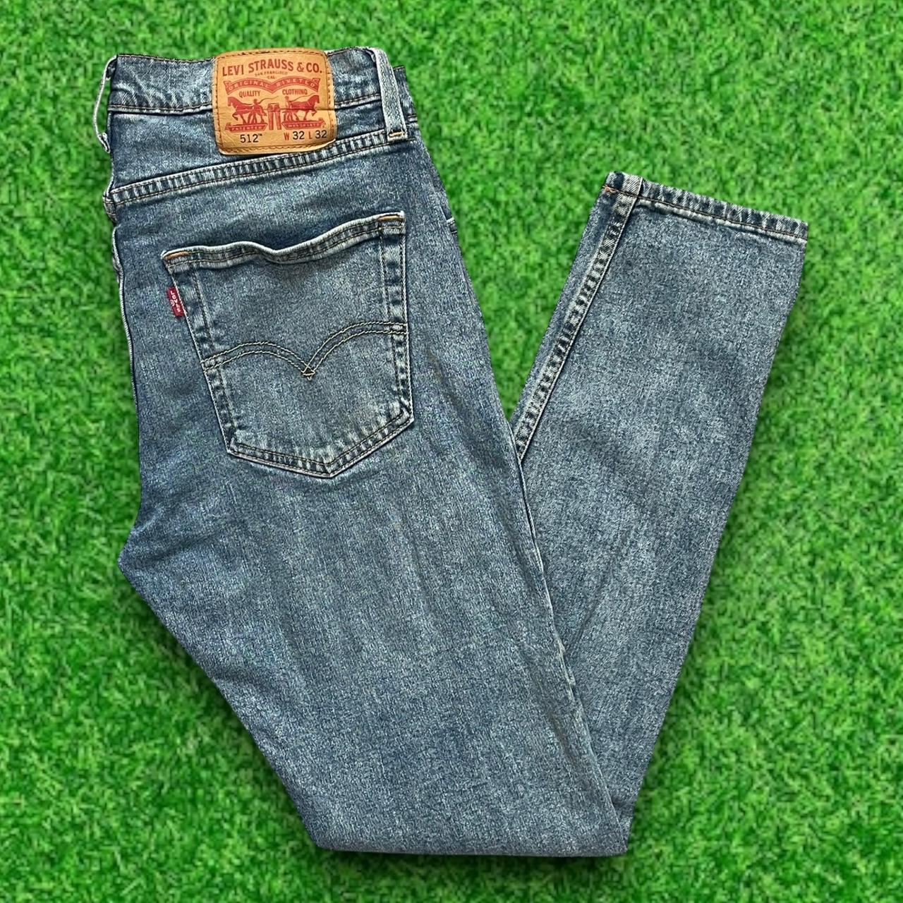 Mens Vintage Levis 512 Slim Taper Fit Light Wash. Depop