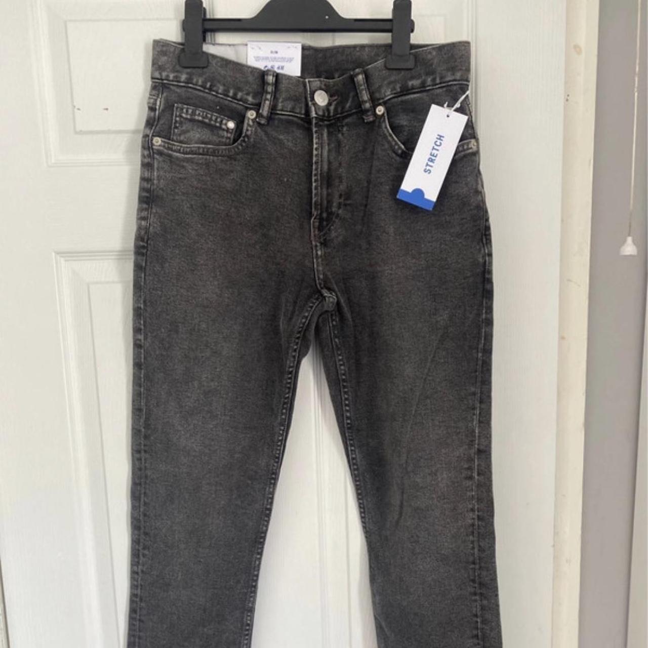 H&M Men's Black Jeans Depop