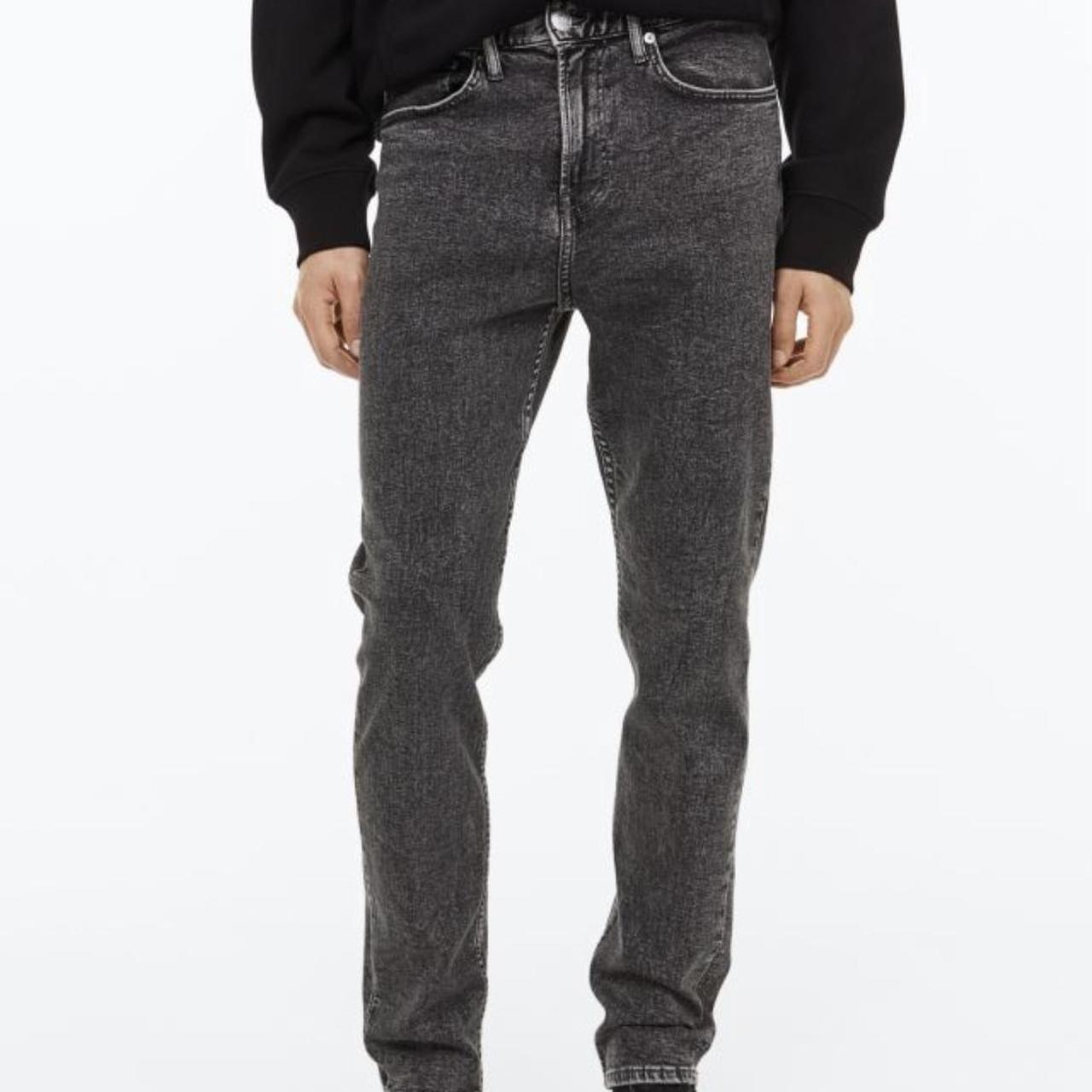 H&M Men's Black Jeans Depop