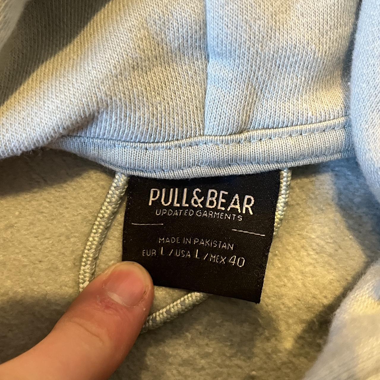 Pull & Bear Zip Hoodie Size: Large Unisex - Depop