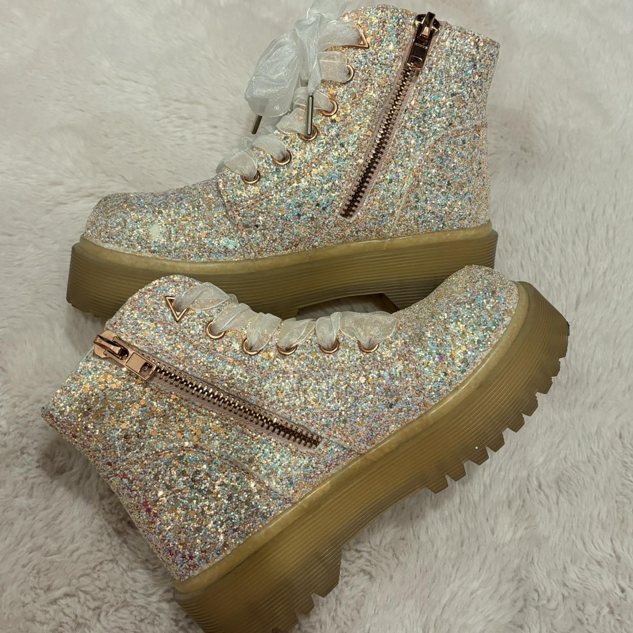 Yru glitter sale boots