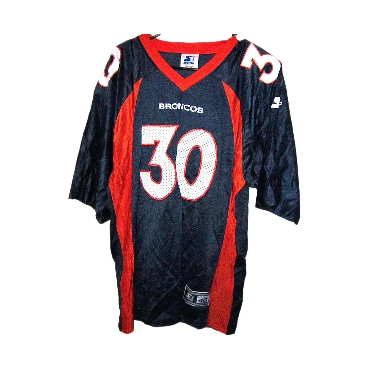 Vintage 90's Denver Broncos Terrell Davis jersey 30 - Depop