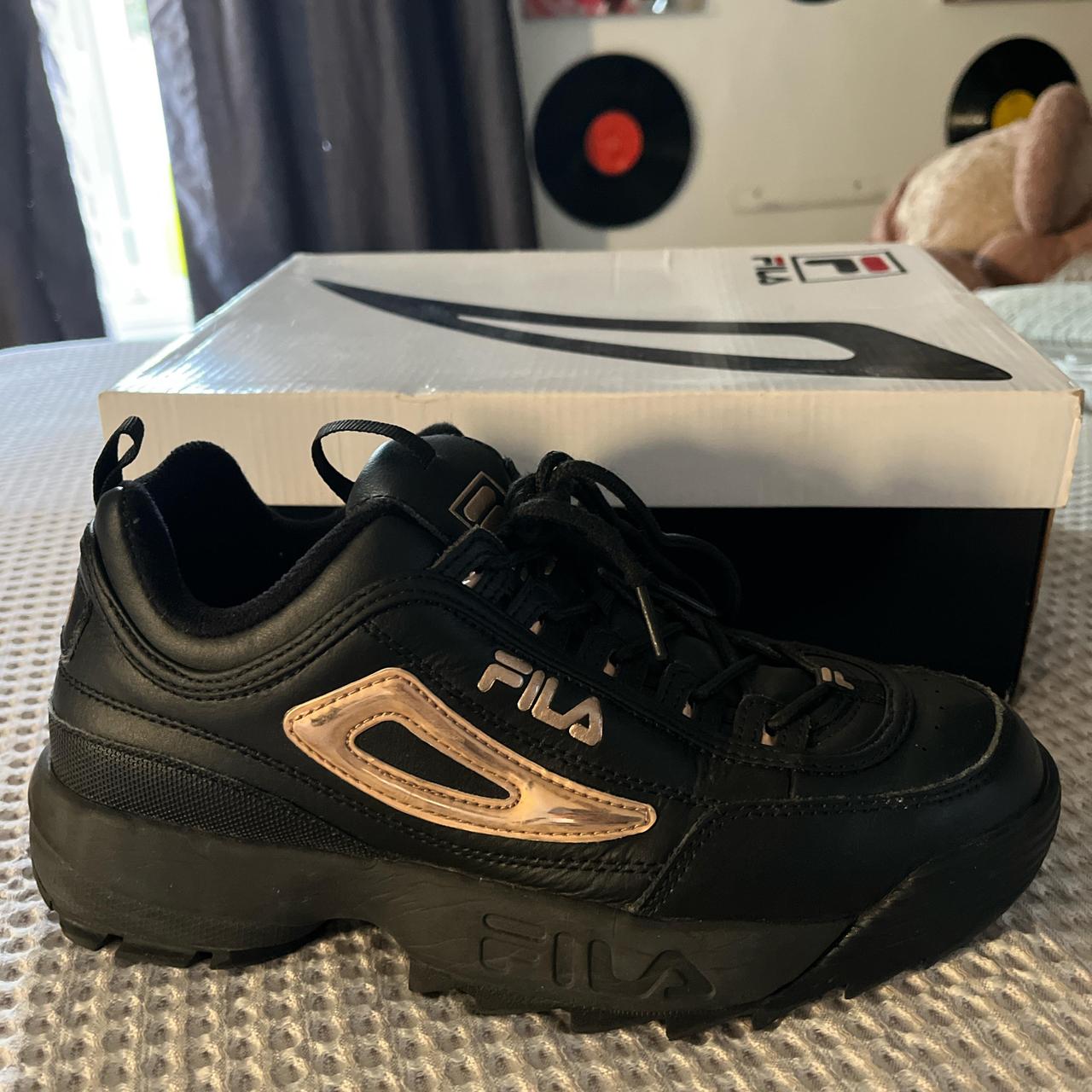 Fila all fashion black trainers