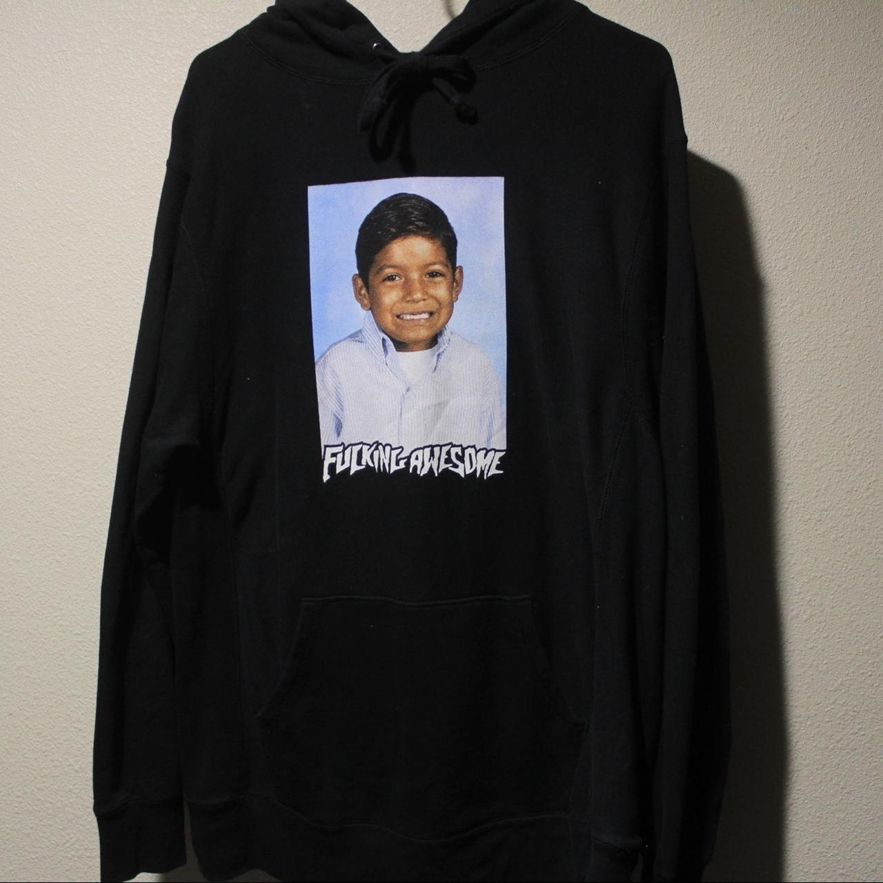 FA Black Louie Lopez Class Photo Hoodie Size L, #Fa...