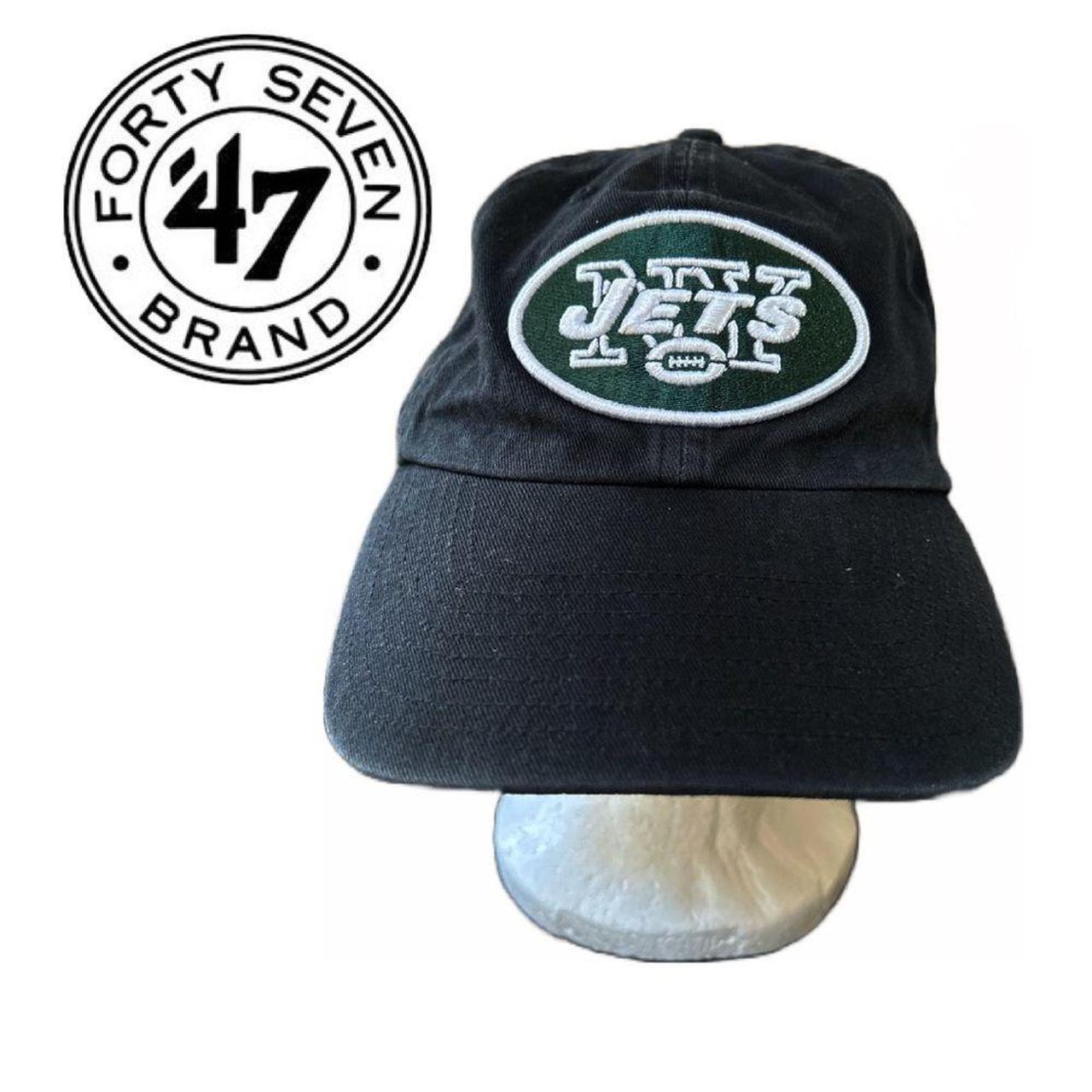 EUC NFL Team Apparel NY Jets Distressed Hat - One - Depop