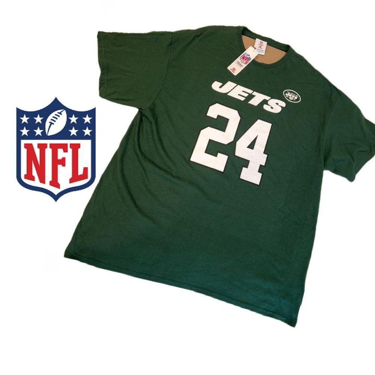 New York Jets Darrelle Revis #24 NFL Reebok Jersey - Depop