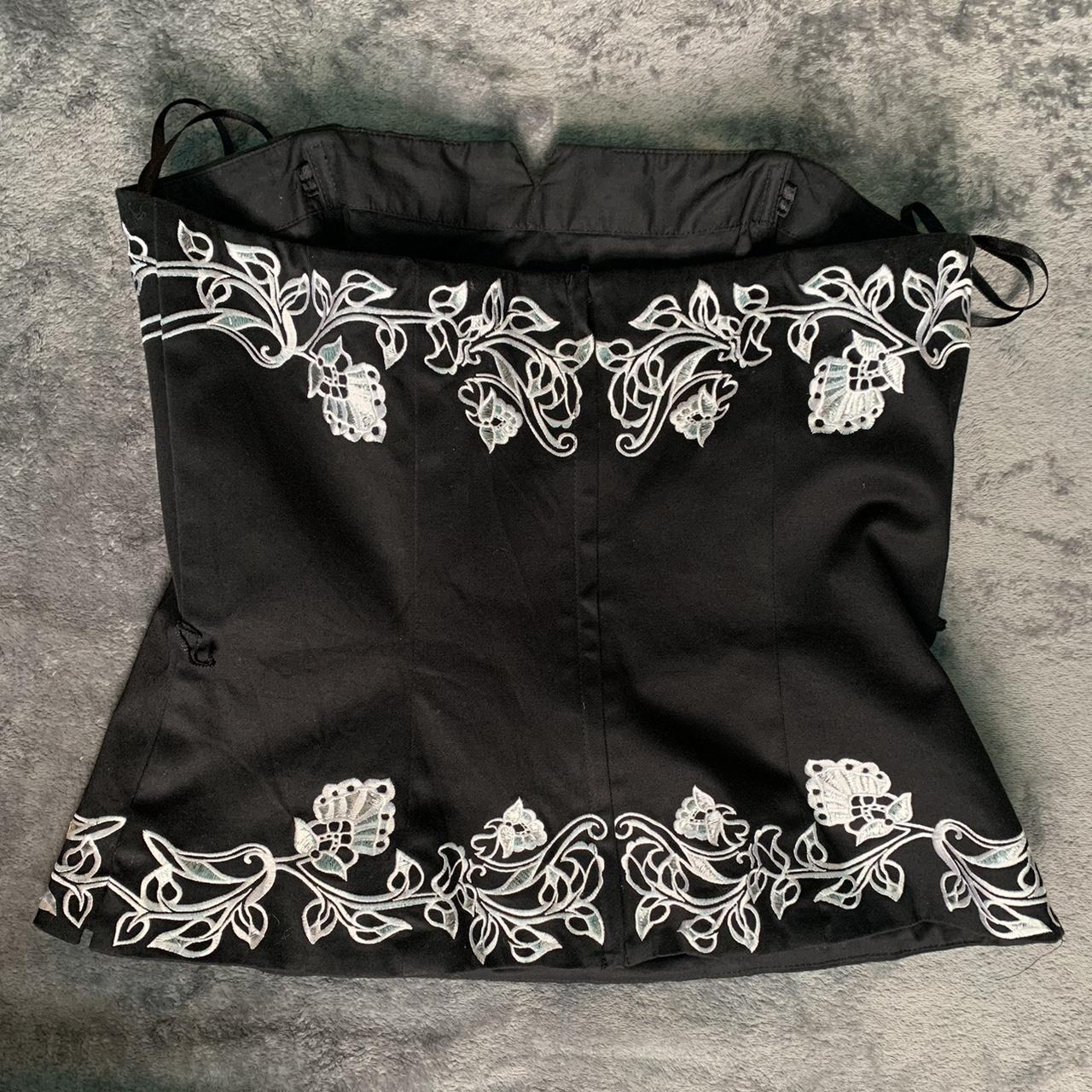 Black Corset Top - White House Black Market