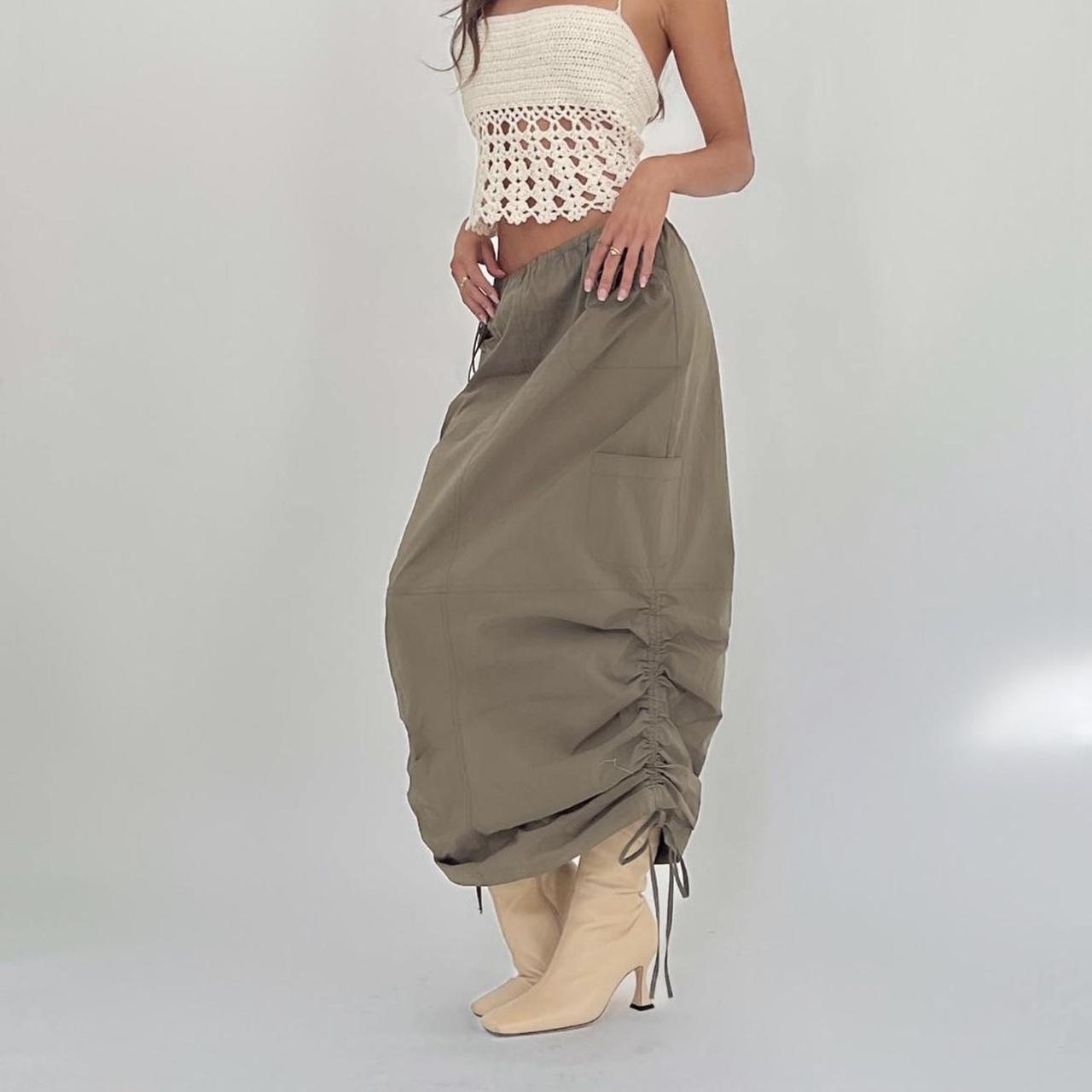 NWT tiger mist parachute skirt Lincoln Midi Depop