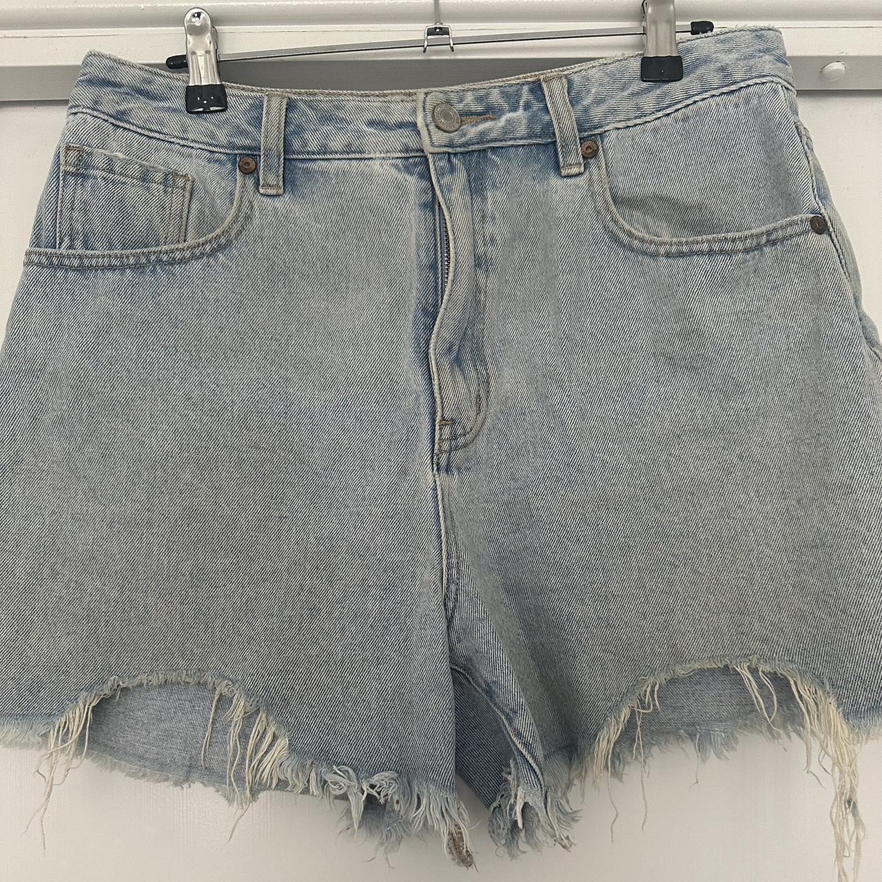 Sportsgirl vintage wash denim shorts Size 12 GUC Depop