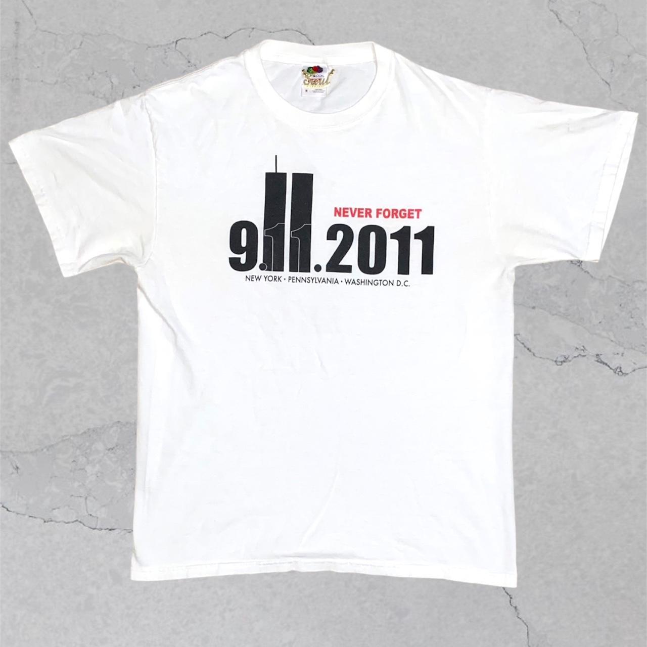 9/11 shirt 9/11 memorial shirt Never forget... - Depop