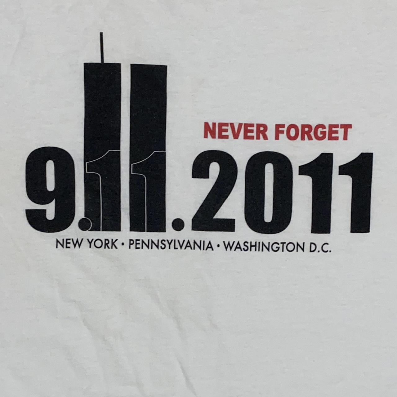 9/11 shirt 9/11 memorial shirt Never forget... - Depop