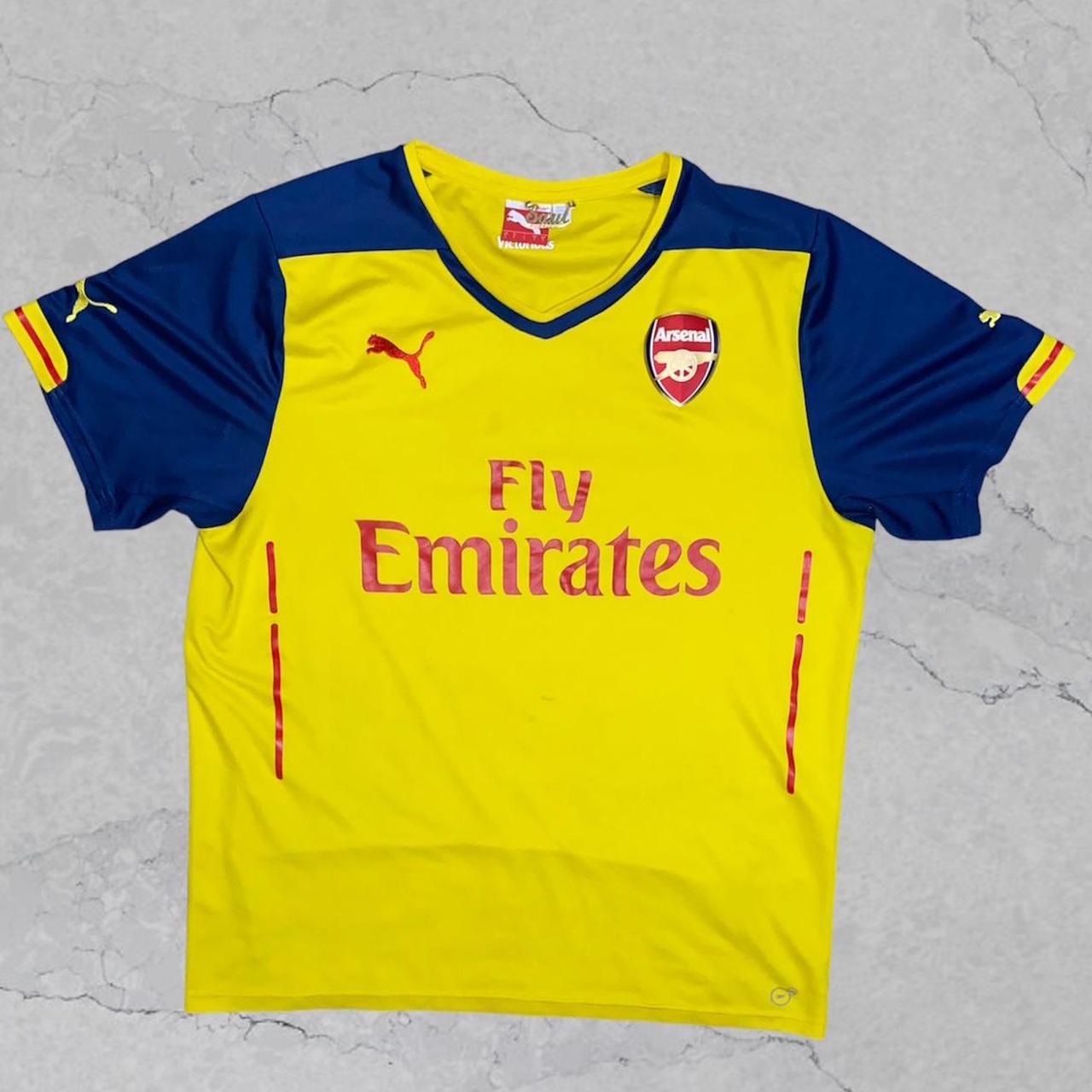 Arsenal 2014-15 Away Jersey - Puma Arsenal Soccer Jerseys