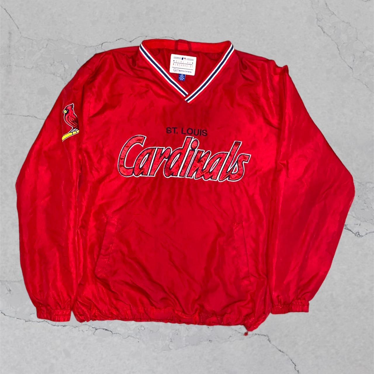 st louis cardinals pullover jersey