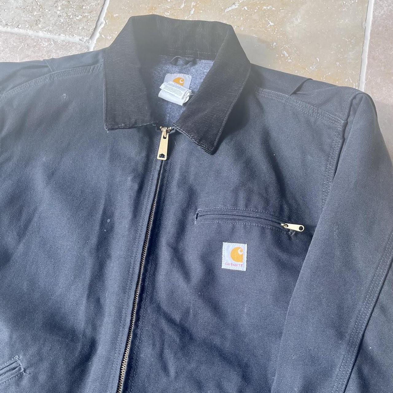 Carhartt Wip Detroit Jacket Black Xl - Depop