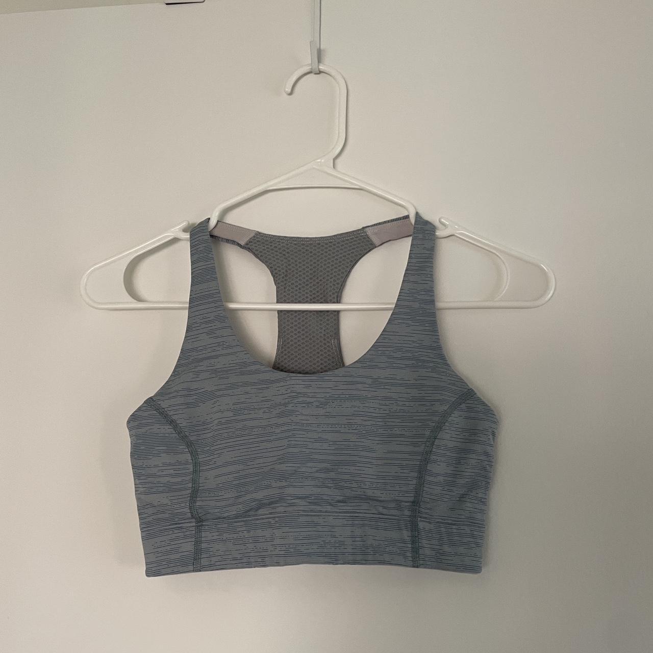 Outdoor Voices doing things bra in light blue Size XS - Depop