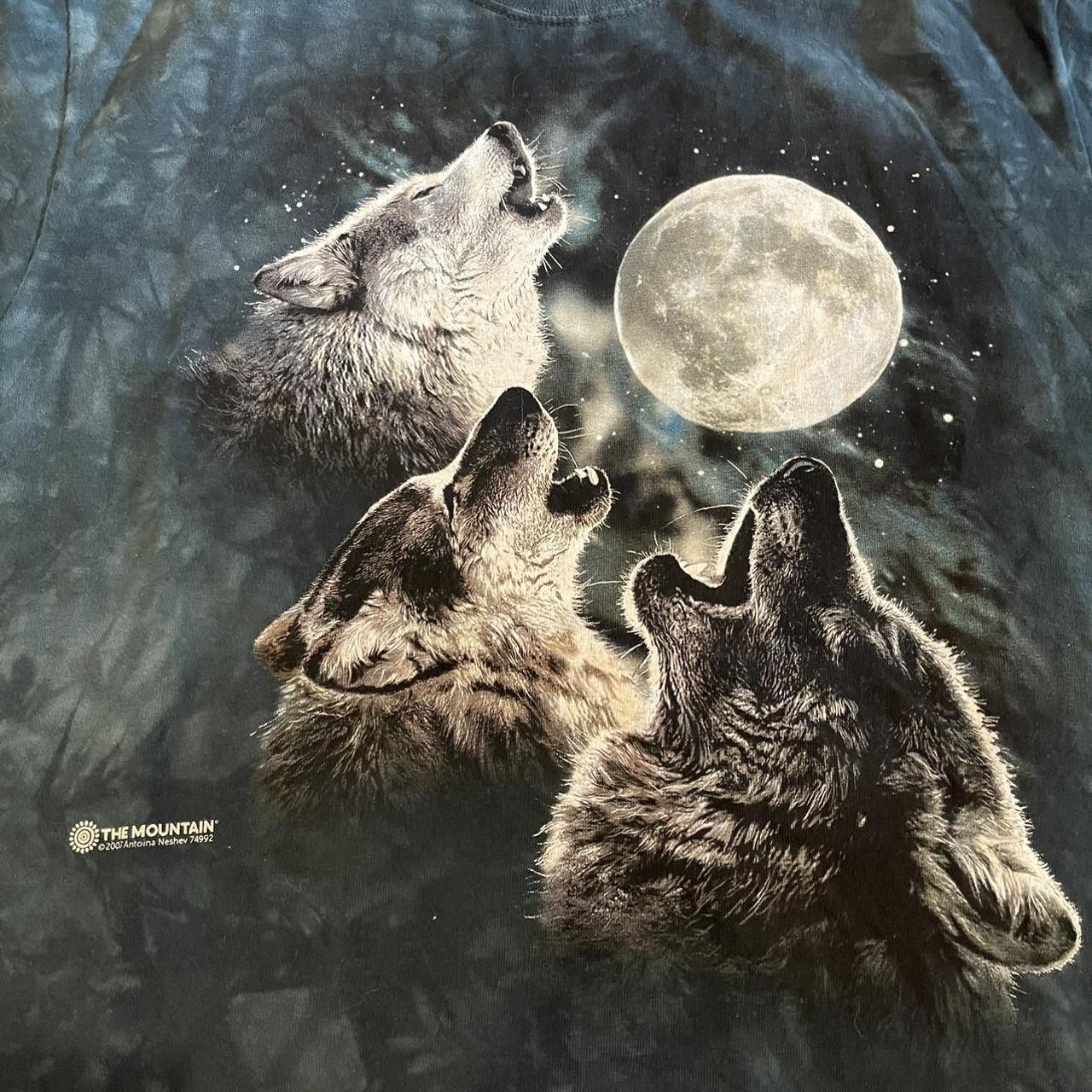 The Mountain Wolf Shirt Front print only No... - Depop