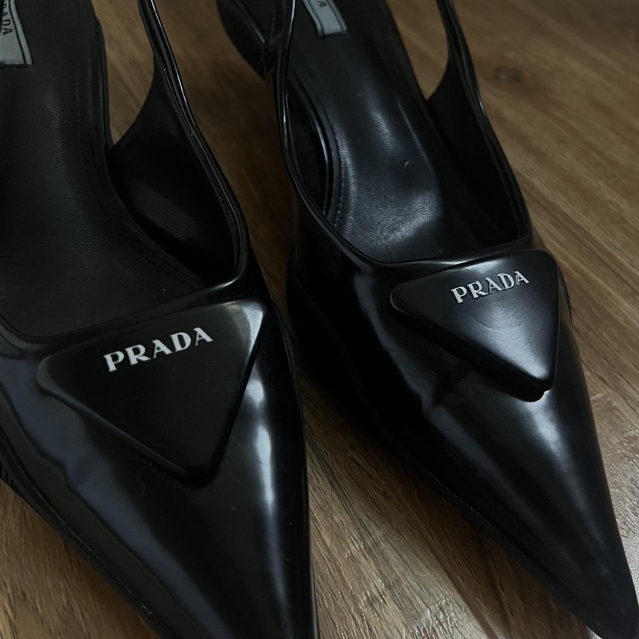 Prada Women's Black Footwear | Depop