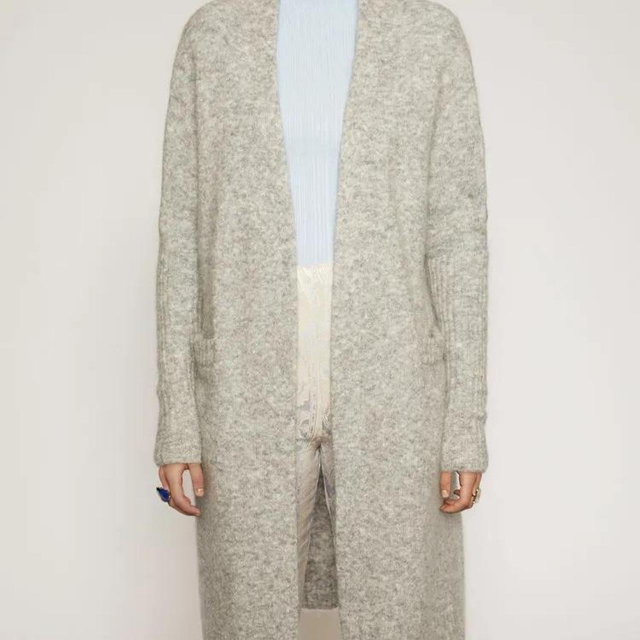 Acne raya hot sale mohair cardigan