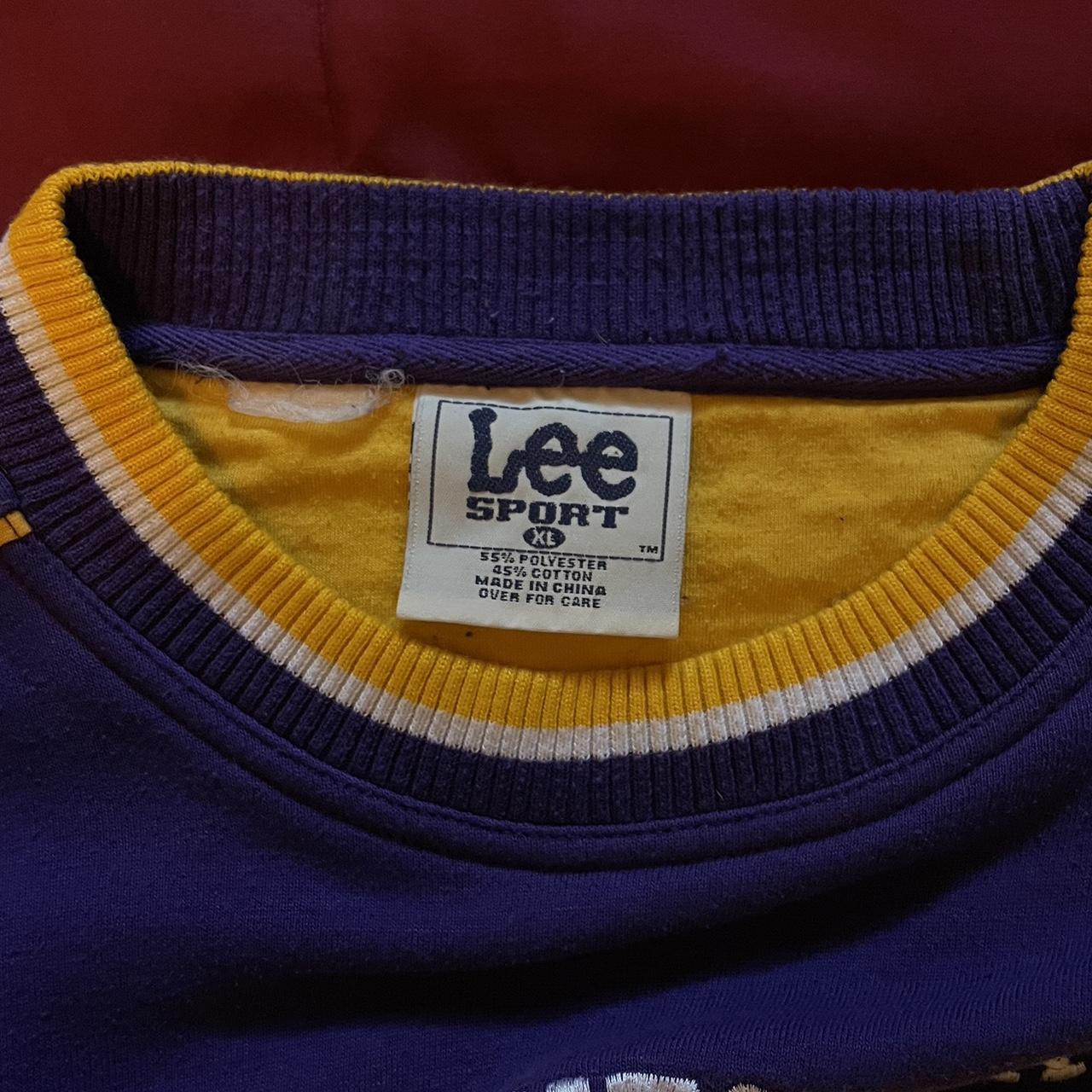 Vintage Minnesota Vikings Crew Neck Lee sport Size - Depop