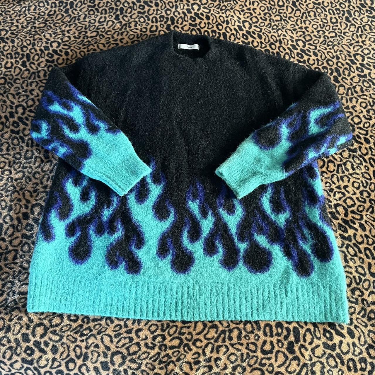 Blue on sale fire sweater