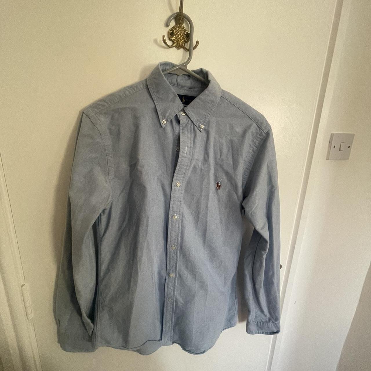 Polo Ralph Lauren shirt Colour- light blue Size... - Depop