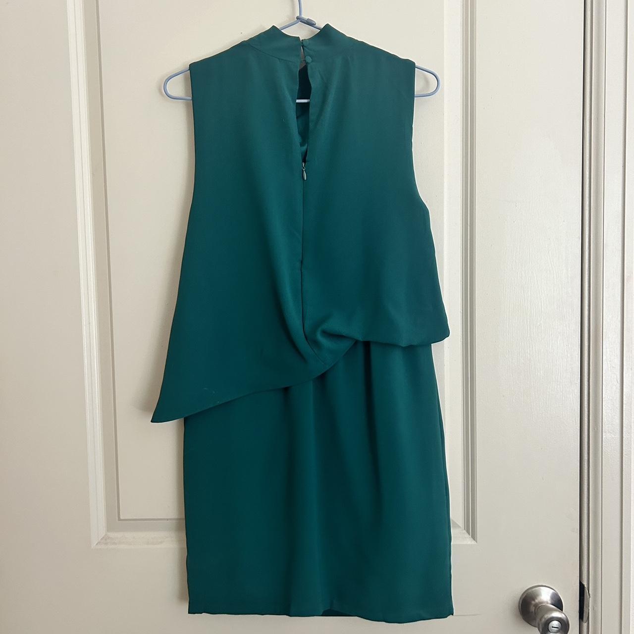 green dress perfect for a formal event! so... - Depop
