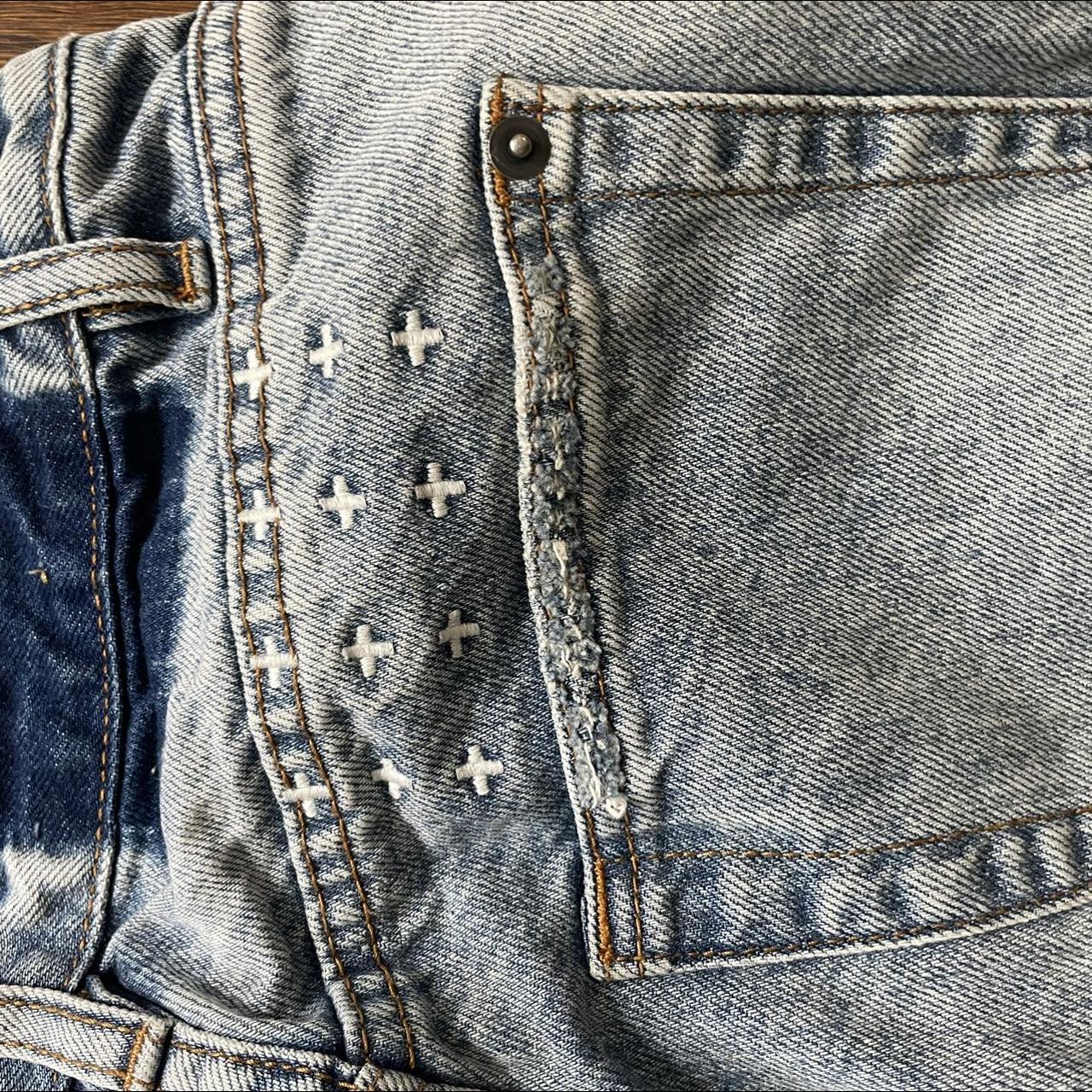Ksubi Women's Blue Jeans Depop