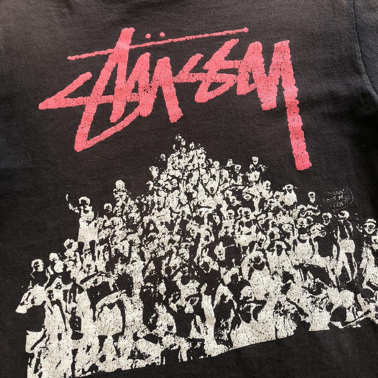 00s Stussy photo tribe exclusive Tシャツ STUSSY Tribe Exclusive Rare Design T-Shirt TAG : | Depop