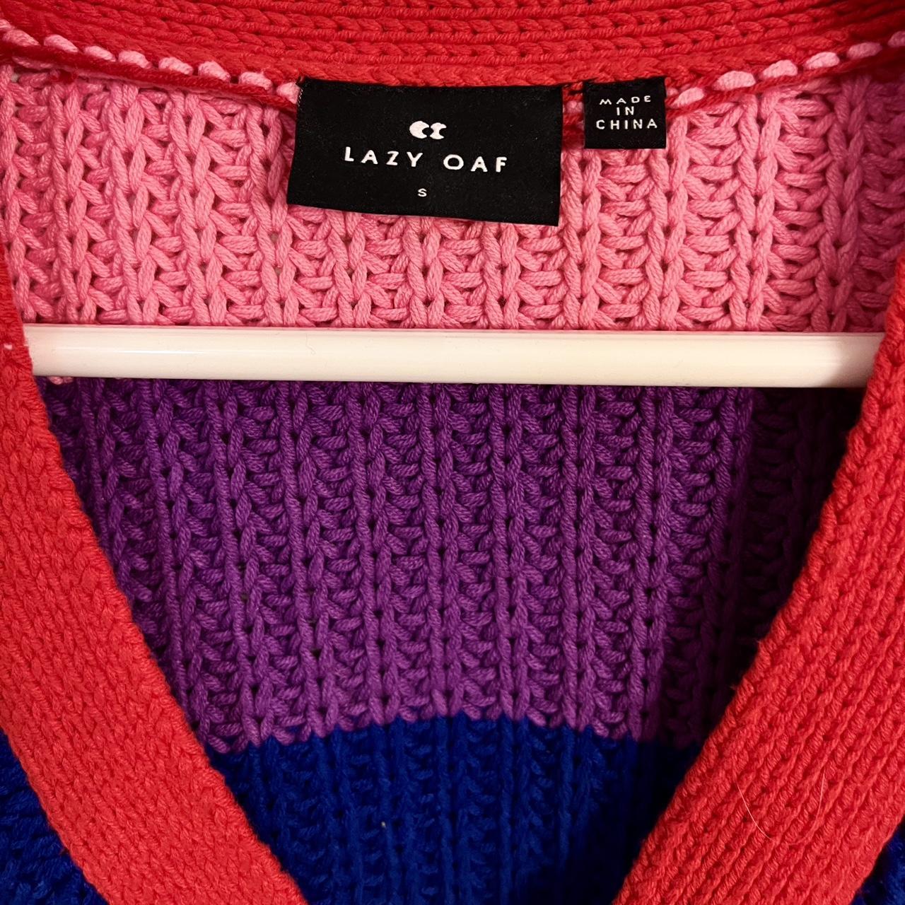 Lazy Oaf Women's Cardigan - Multi - S – Lazy Oaf … - image 3